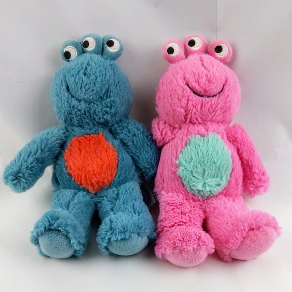 carters green monster plush